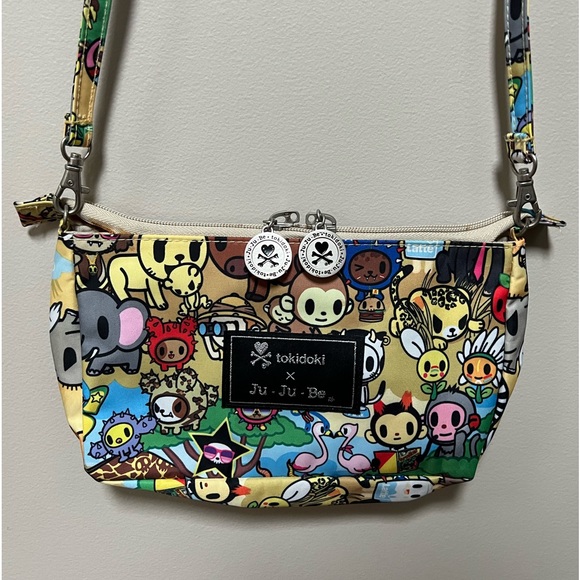 Ju-Ju-Be x Tokidoki Animalini 1.0 Zoo Large Set Piece, Long Strap & Luggage Tag - Picture 1 of 16